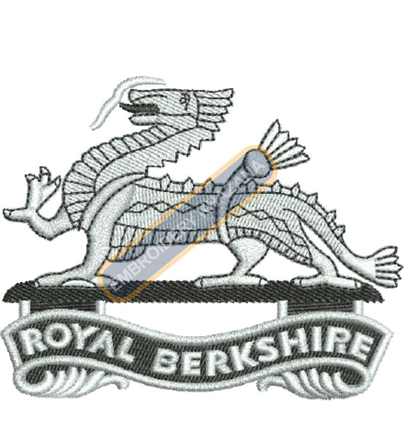 Royal Berkshire Badge Embroidery Design