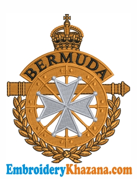 Royal Bermuda Regiment Embroidery Design