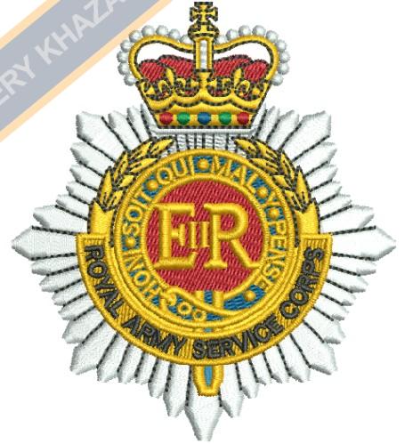 Royal Corps of Transport Crest Embroidery Design