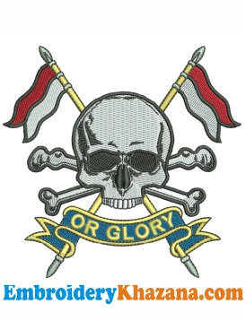 Royal Lancers Embroidery Design