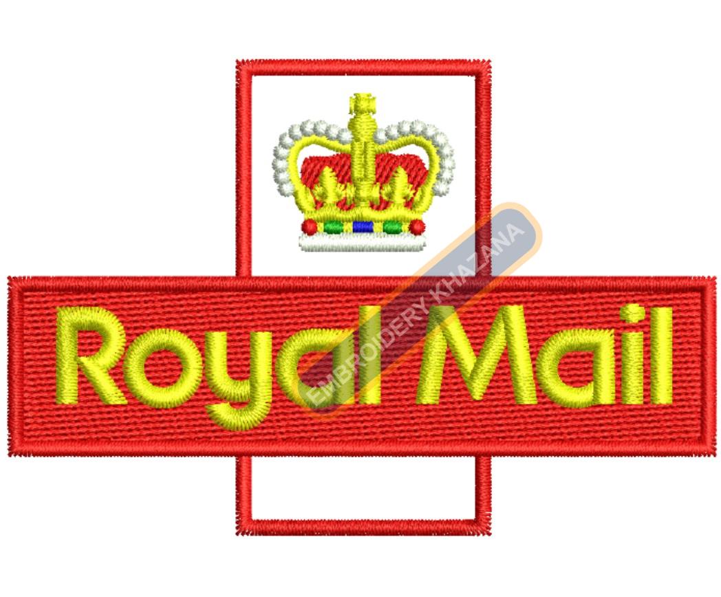 Royal Mail Embroidery Design