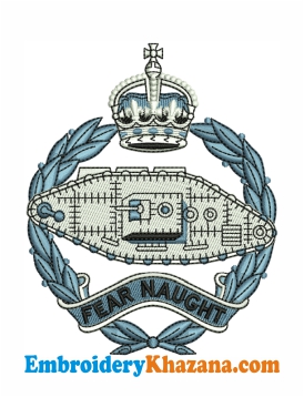 Royal Tank Regiment Embroidery Design