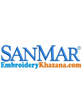 Sanmar Logo Embroidery Design