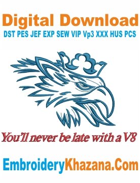 Scania Griffin V8 Embroidery Design