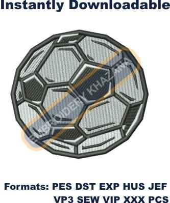 Soccer Embroidery Design