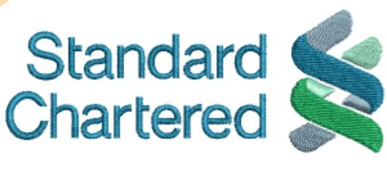 Standart Charteret Bank Embroidery Design