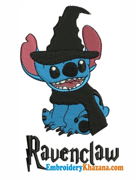 Stitch Harry Potter Stitch Horror Ravenclaw Embroidery Design