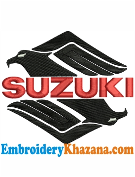 Suzuki Intruder Logo Embroidery Design