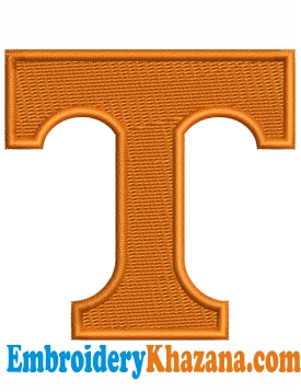 Tennessee Volunteers Logo Embroidery Design