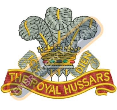 The Royal Hussars embroidery design