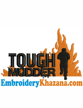 Tough Mudder Embroidery Design