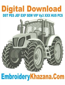 Tractor Embroidery Designs