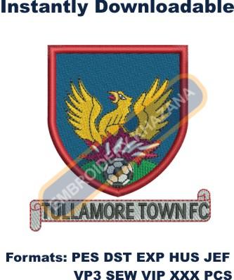 Tullamore Town Fc Embroidery Design