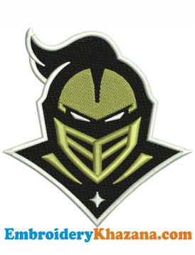 UCF Knights Logo Embroidery Design