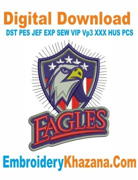 Veterans Memorial High School Embroidery Design
