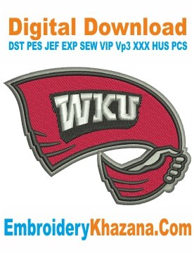 Western Kentucky Hilltoppers Embroidery Designs