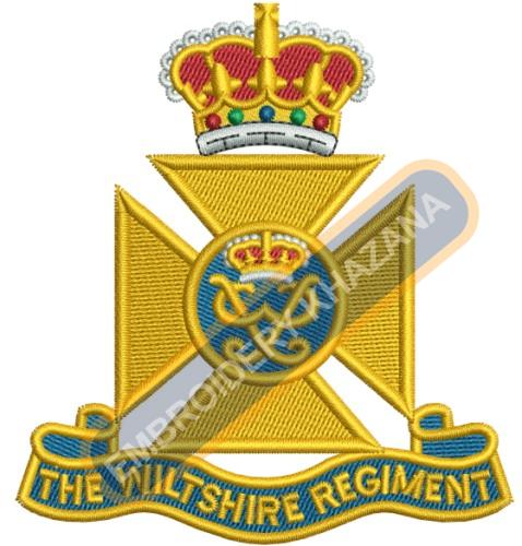 Wiltshire Regiment Embroidery Design
