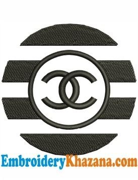 Chanel Logo Embroidery Design