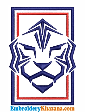 Korean Football Team Logo Embroidery Design