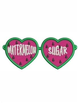 Watermelon Sugar Embroidery Design