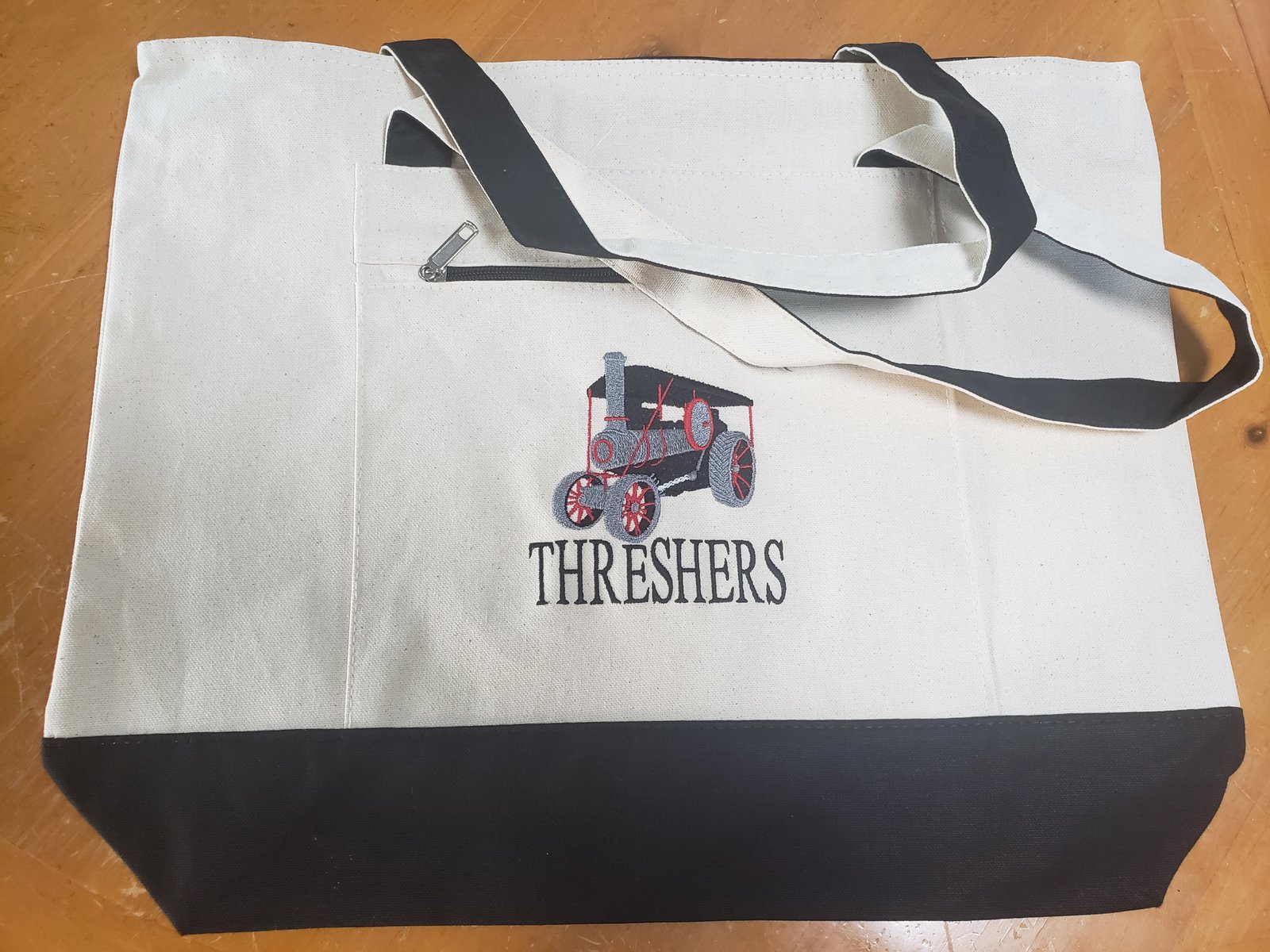 Old Steam Engine Embroidery Design