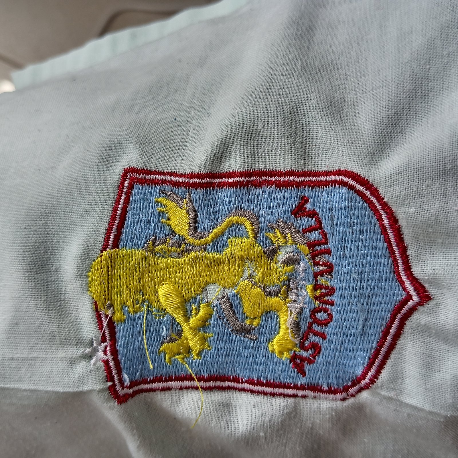 Aston Villa FC Logo Embroidery Design