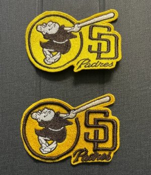San Diego Padres Embroidery Design